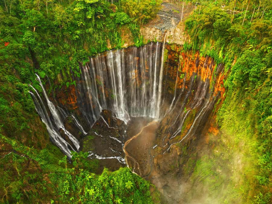 Tumpak Sewu : 1 Day Private Trip from Malang or Surabaya - Telaga Biru Swim Break: A Nice Contrast After the Main Waterfall