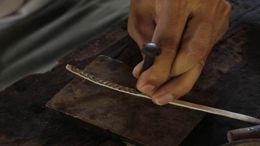 Ubud: 2-Hour Make Your Own Silver Jewellery Class - How the silversmiths actually teach you (names matter here)