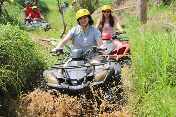 Ubud ATV Quad Bike and Snorkeling at Blue Lagoon Beach - Padangbai swap: buffet lunch plus showers so you feel human again
