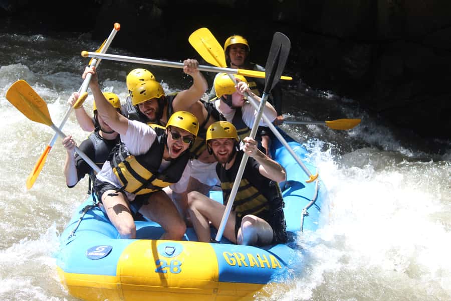 Ubud Atv Quad Bike and Water Rafting - White-water rafting in Ubud: the part that cools you down