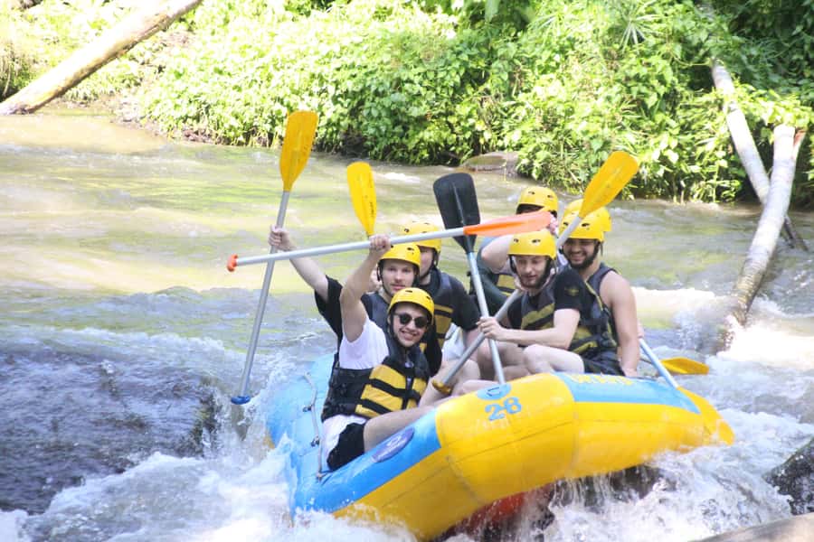Ubud Atv Quad Bike and Water Rafting - Lunch, rinsing, and the coffee or tea tasting stop
