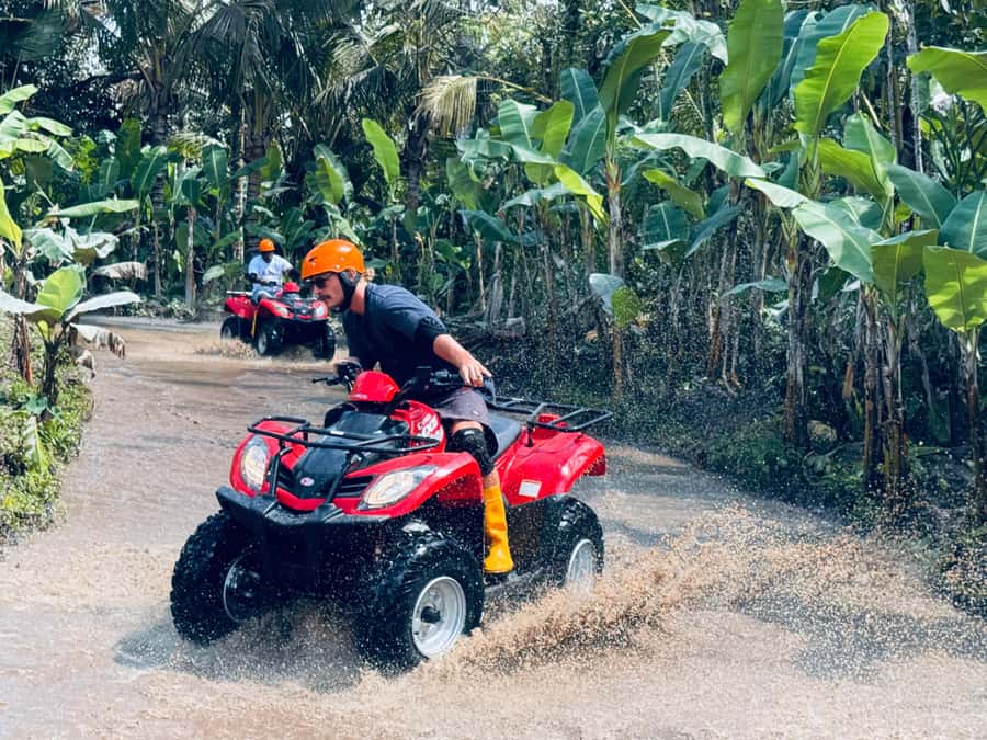 Ubud: ATV Quad Bike & Zip-Line Adventure with Meal - How the day is paced in Ubud, from pickup to lunch to flying fox