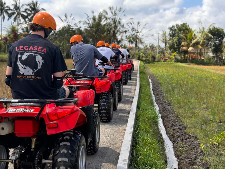 Ubud: ATV Quad Bike & Zip-Line Adventure with Meal - Lunch at the ATV base plus coffee or tea sampling, what to expect