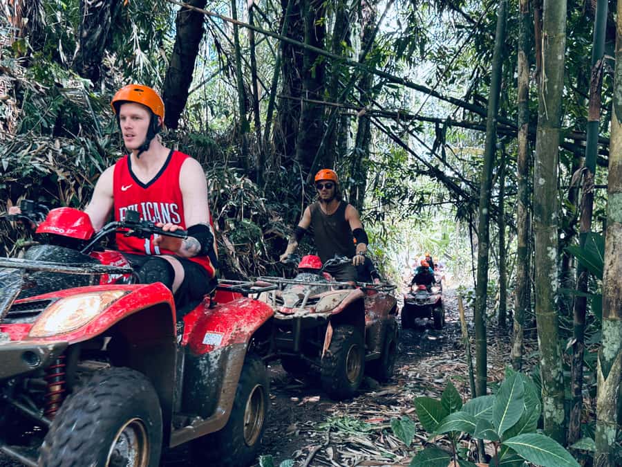 Ubud: ATV Quad Bike & Zip-Line Adventure with Meal - Pickup logistics that affect your day, from hotel areas to meeting point