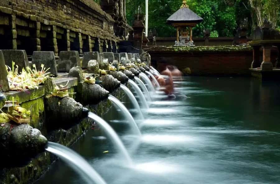 Ubud: ATV Quad Biking, Temple & Tibumana Waterfall Tour - Tibumana Waterfall: time to cool off and not rush