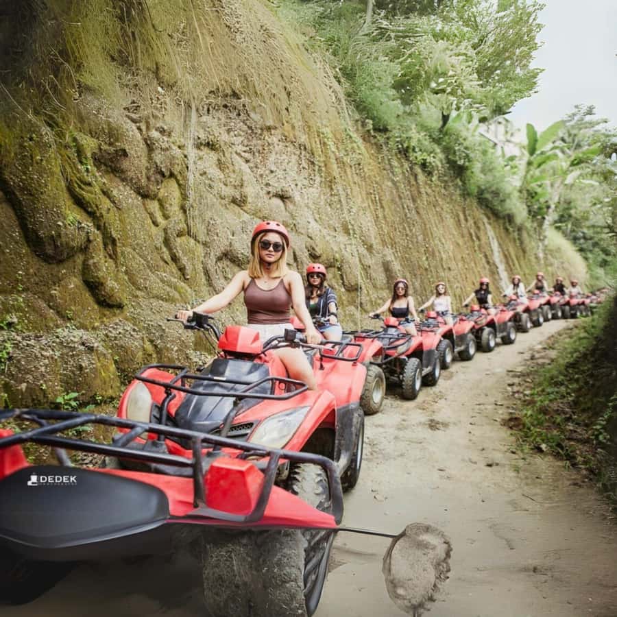 Ubud Bali ATV Alasan Adventure Gorila Cave & Cretya Pool Bar - Meeting point to briefing: how the day starts at Alasan Adventure