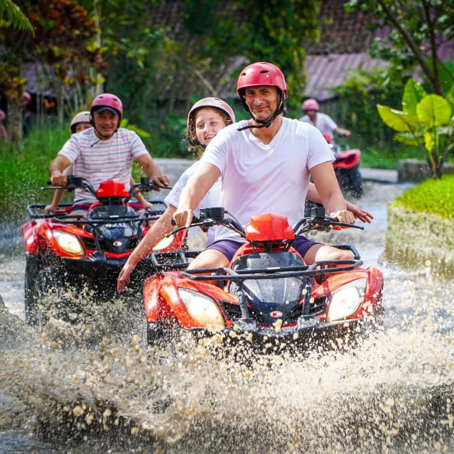 Ubud Bali: Kuber ATV Quad Bike with Long Tunnel & Waterfalls - Lunch With Rice Field Views, and How the Site Feels While You Wait