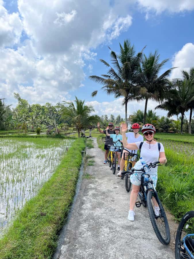 Ubud: E-Bike Tour with Rice Terrace and Village Visit - The family compound and temple moments that make the tour feel human