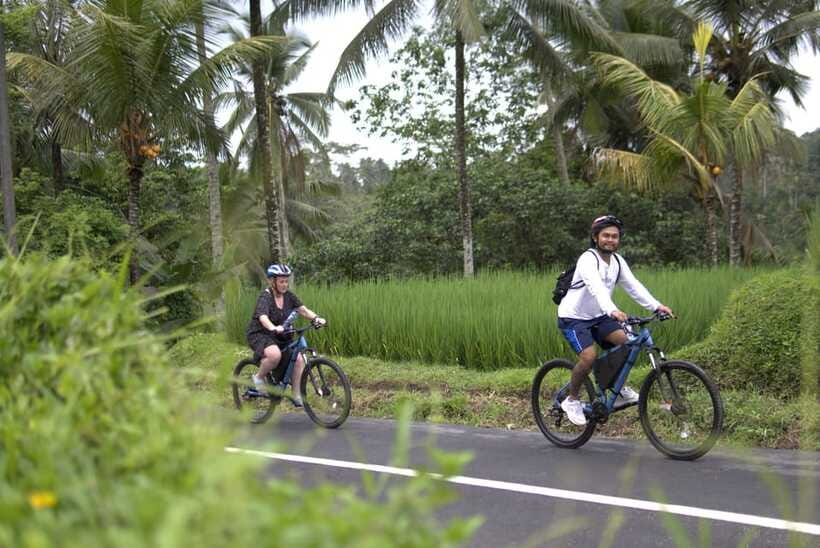 Ubud: E-Bike Tour with Rice Terrace and Village Visit - How hard is the ride, and what to expect on the road