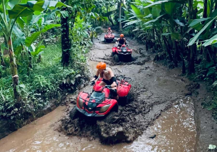 Ubud: Gorilla Cave Tunnel ATV & Beji Guwang Hidden Canyon - Ubud Quad Biking Meets Beji Guwang Canyon