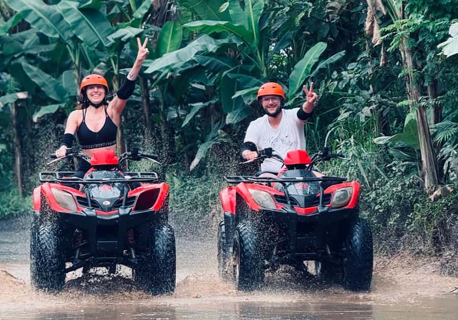 Ubud: Gorilla Cave Tunnel ATV & Beji Guwang Hidden Canyon - Getting There: Pickup Options and Private Ride Setup