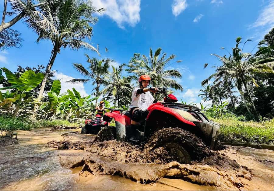 Ubud: Gorilla Face ATV Quad Bike Adventure with Lunch - Fast training, then straight to muddy fun