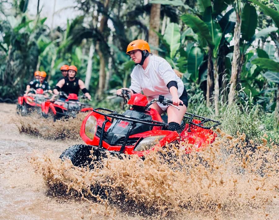 Ubud: Gorilla Face ATV Quad Bike Adventure with Lunch - Getting from pickup to base camp without stress