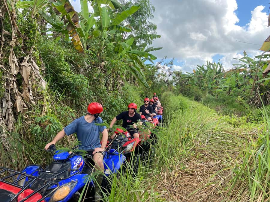 Ubud: Gorilla Face Quad Bike, Jungle Swing, Waterfall & Meal - Pickup options, meeting spots, and how to plan your day without stress