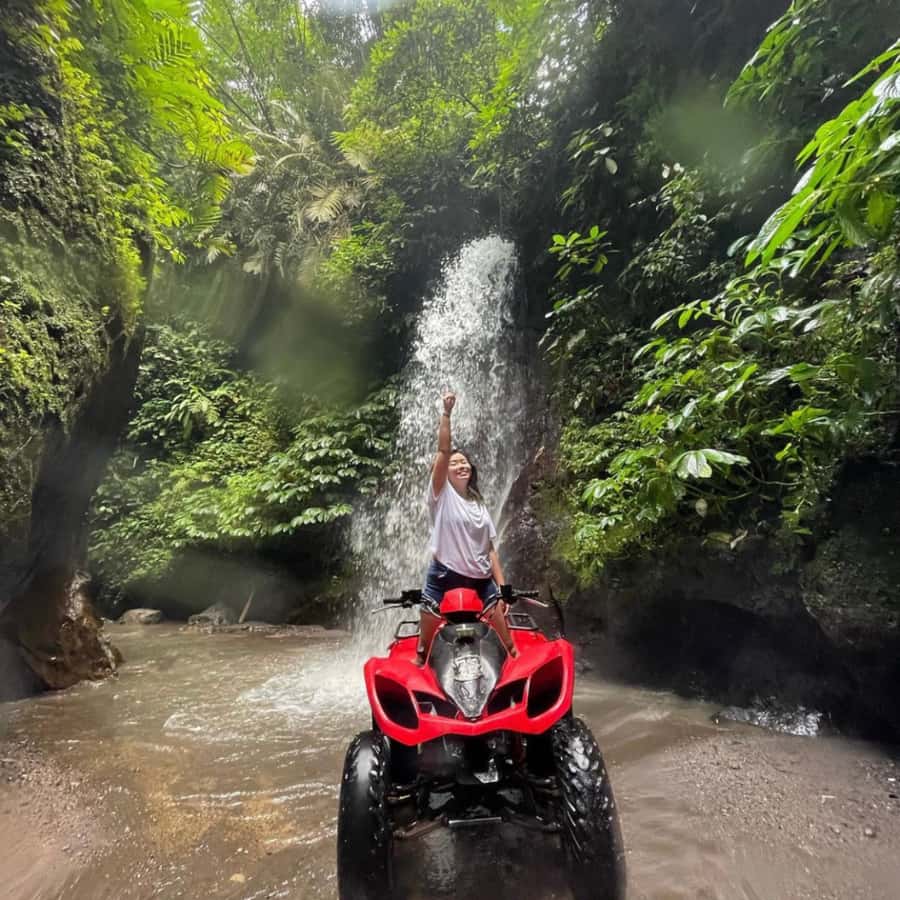 Ubud: Jungle, Waterfall, and Tunnel ATV Tour & Lunch Options - Key points before you go