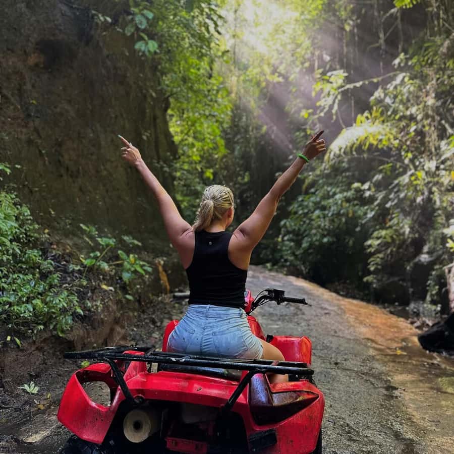Ubud: Jungle, Waterfall, and Tunnel ATV Tour & Lunch Options - Your quad setup: solo driving vs tandem (and why space matters)