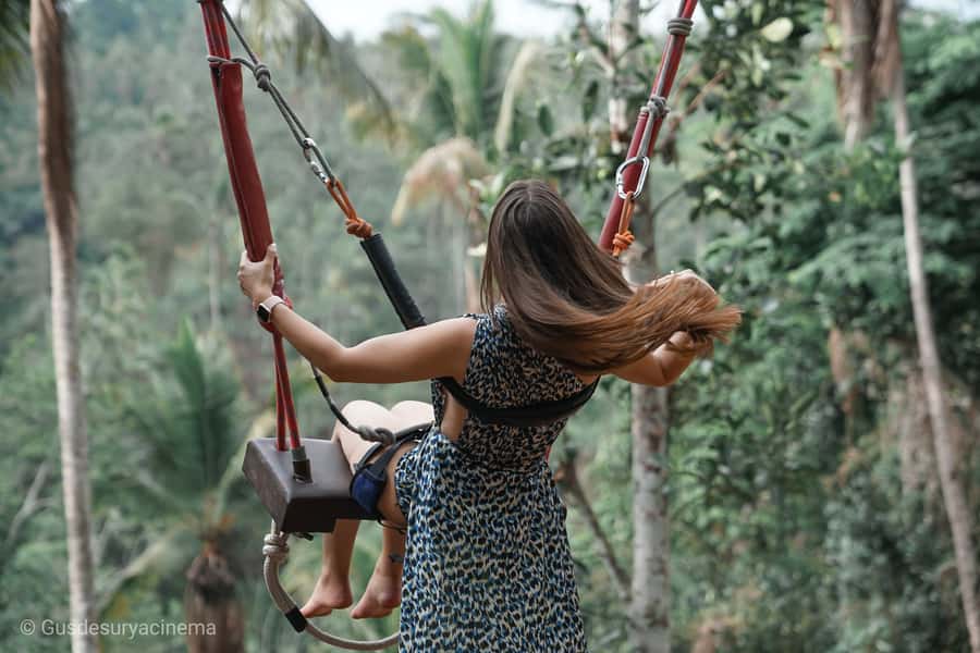 Ubud: Monkey Forest Sanctuary & Jungle Swing Tour - Sacred Monkey Forest Sanctuary: macaques, temple vibes, and small safety rules