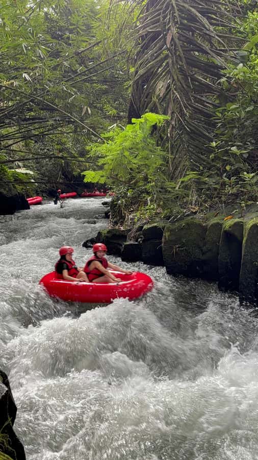 Ubud: Pakerisan Jungle River Tubing Adventure with Lunch - Mid-trip guidance and photos: why the guides matter more than the tube