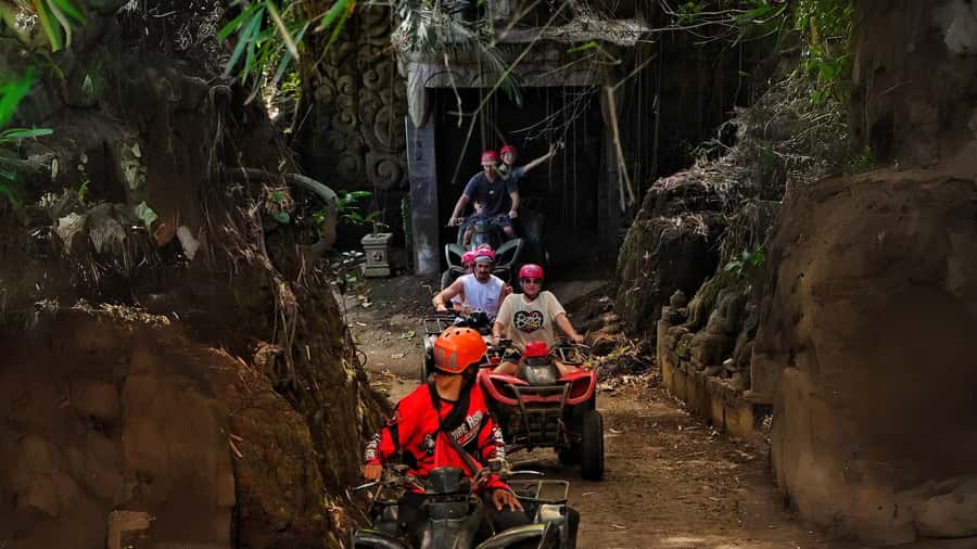 Ubud: Quad ATV Waterfalls & Barong Caves - JAMBE ASRI Quad Ride: Mud, Hills, Rivers, and Real Obstacles
