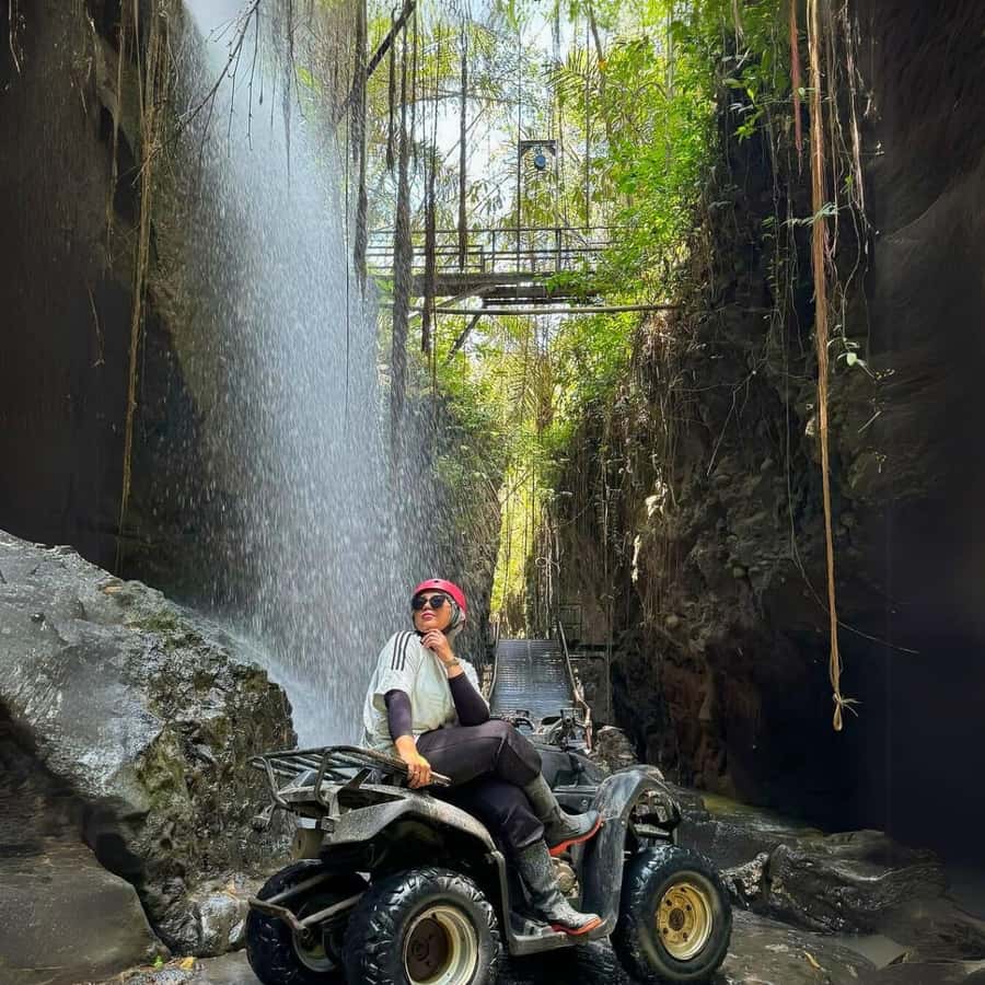 Ubud: Quad ATV Waterfalls & Barong Caves - Getting From Ubud and Back Without Wasting the Day