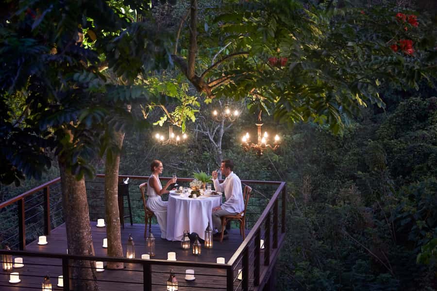 Ubud: Romantic Dinner on a Forest Tree Deck - A night on a forest tree deck in Ubud