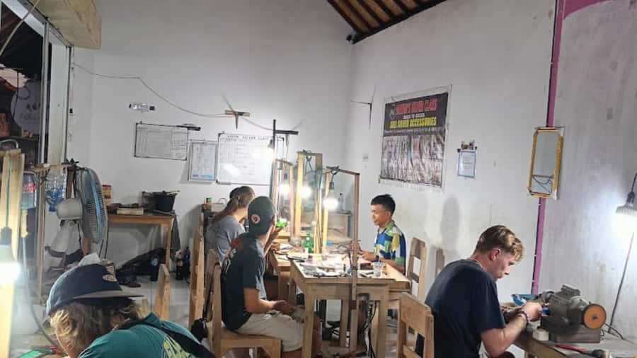 Ubud: Silver Class Making Workshop with 5g of Silver - From Melting Silver to Shaping Your Piece: The Hands-On Core