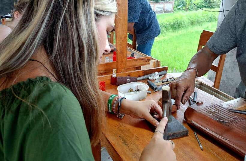 Ubud Silver Jewelry Experience: Craft your Own Masterpiece - What you do in the workshop (the full 2-hour flow)