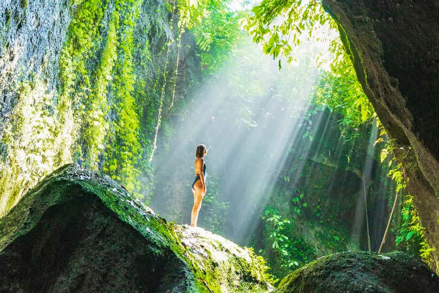 Ubud: Spectacular Waterfalls Tour - Kantolampo Waterfall: The Photo Cascade Down Rock Steps