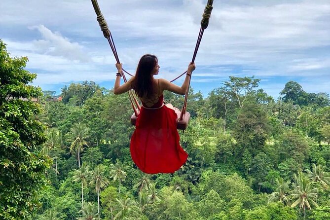 Ubud: Swing - Monkey Forest - Waterfall - Temple - Rice Terraces - Art Crafts - Pickup, transport, and the reality of Bali traffic
