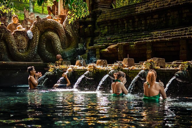 Ubud Tour with Swing, Temple, Monkey Forest, and Waterfall - Tegenungan Waterfall: swim time, then back to the heat