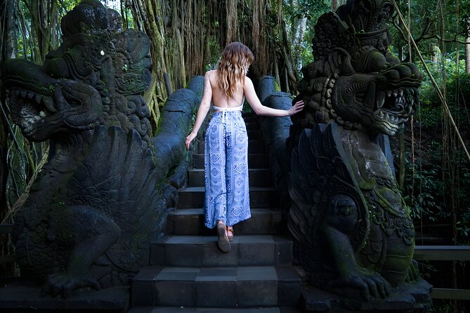 Ubud Village, Waterfall and Kintamani Volcano Tour - Tegenungan Waterfall: your first big nature hit (and a good reset)