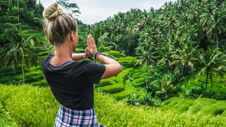 Ubud: Waterfall, Rice Terraces & Monkey Forest Tour - Ubud Palace area: architecture, photos, and a glimpse of daily dance culture