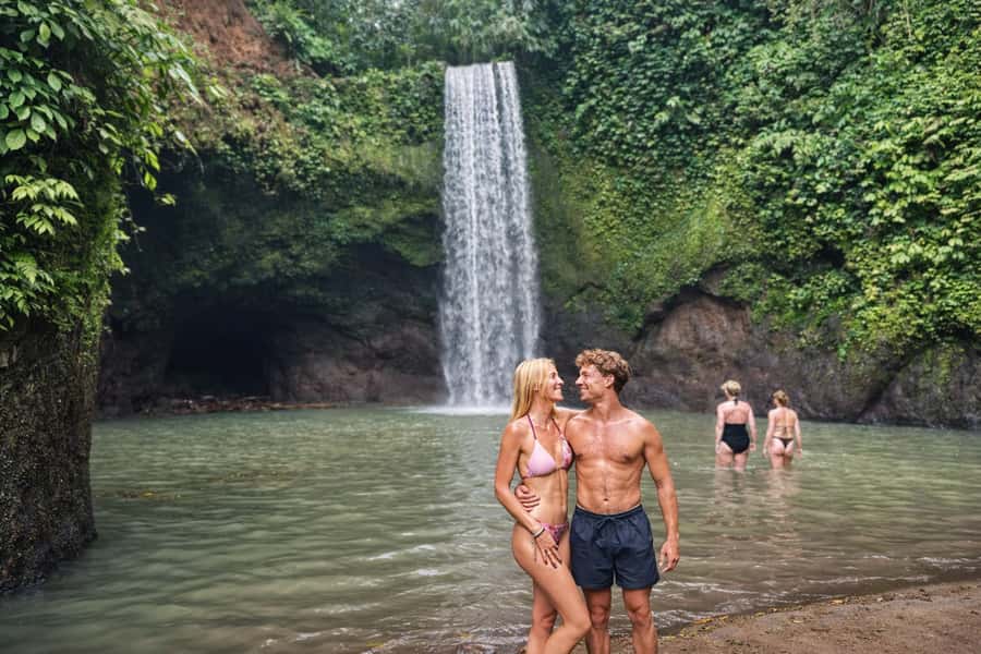 Ubud: Waterfalls, Water Temple & Rice Terraces Private Tour - Tirta Empul: sacred spring rituals, sarongs, and visitor do’s and don’ts