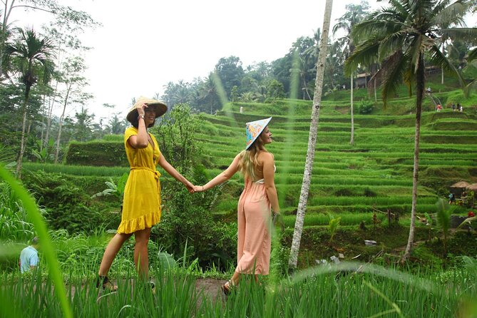 Ubud yoga, rice terrace walk and floating Breakfast tour - How this half-day plan works, from pickup to floating breakfast