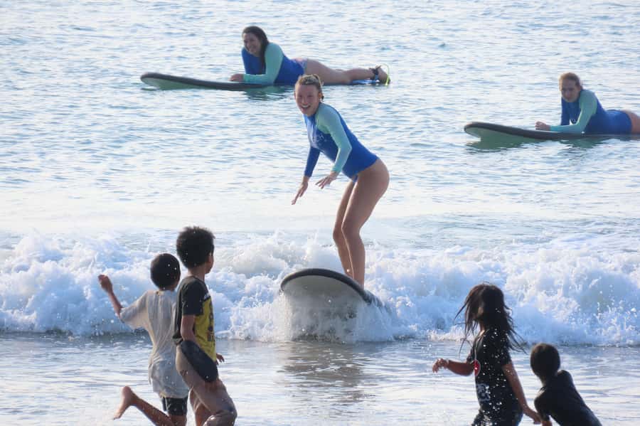 Uluwatu: Beginner & Intermediate Surf Lesson with Equipment - Uluwatu surf lesson basics, and why this spot works