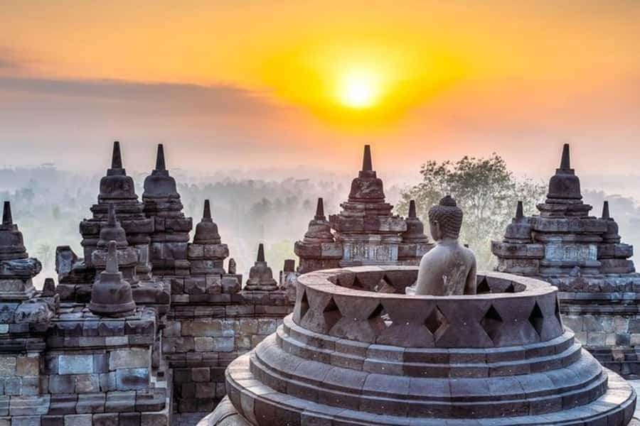 Yogyakarta; Sunrise from Borobudur Temple & Prambanan Guided - What Borobudur looks like from the top (and how to enjoy it)